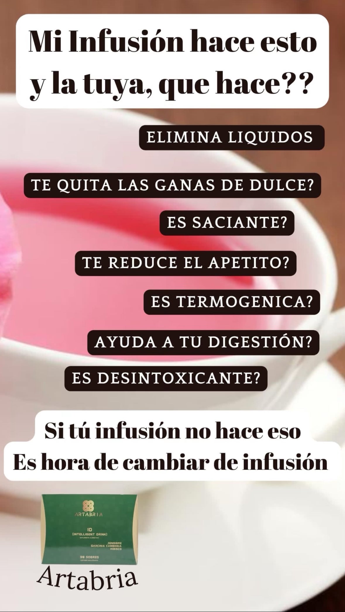 INFUSION 1 MES + 15 DIAS DE CAFE