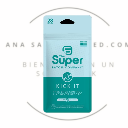 KICK IT- Fuerza de voluntad- Paquete de 28 parches- SUPER PATH
