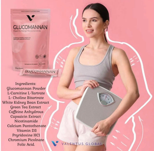 Glucomannan - 1 semana - Valentus