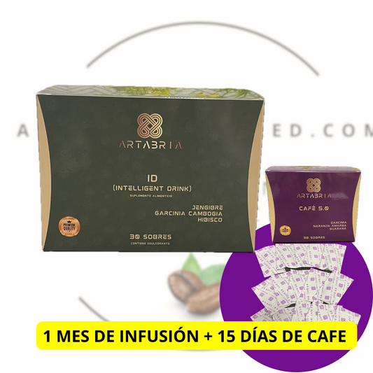 INFUSION 1 MES + 15 DIAS DE CAFE