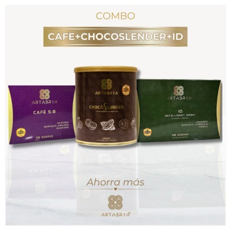 COMBO café+chocoslender+infusion