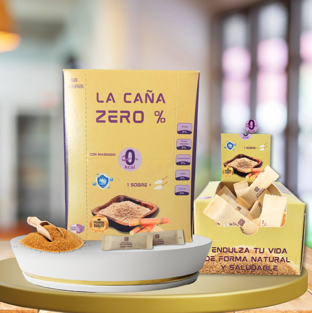La Caña Zero %  - 25 UNIDADES -ENDULZANTE APTO PARA DIABETICOS- ARTABRIA