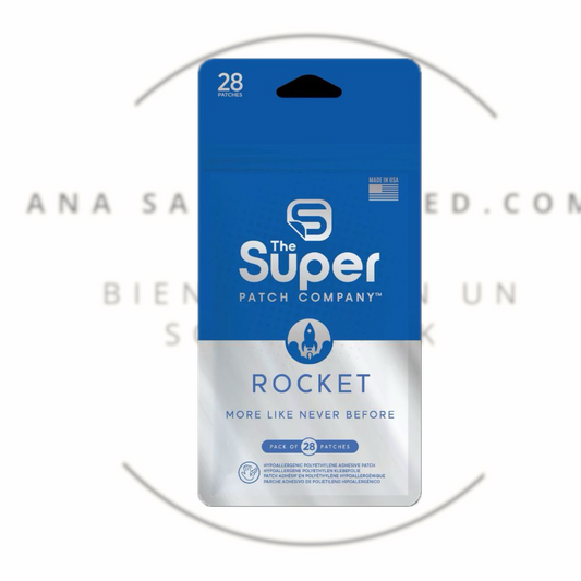 ROCKET - POTENCIA- Paquete de 28 parches-SUPER PATCH